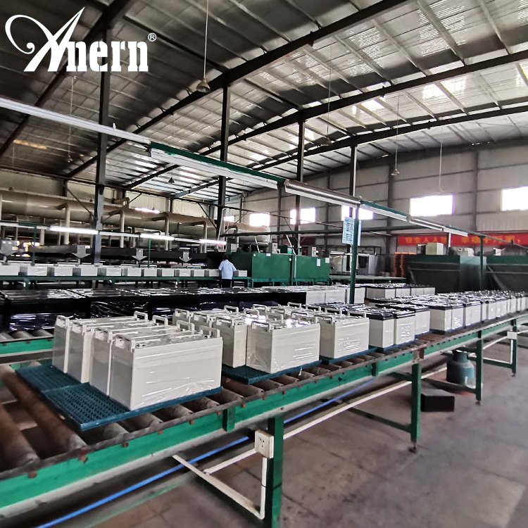 Anern Solar gel battery 12v LiFePo4 battery cell 200ah 300ah lead acid battery