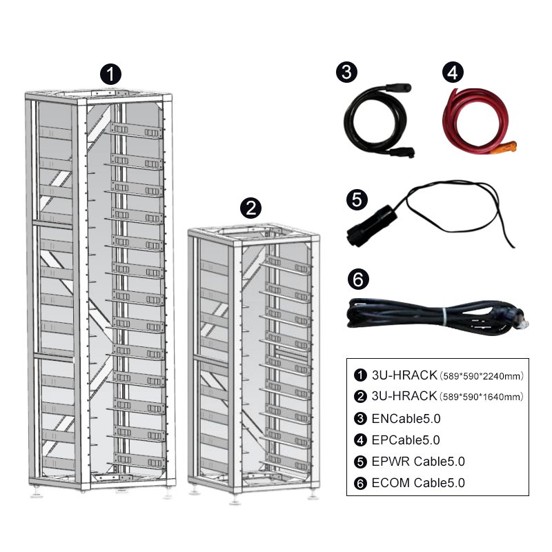 Deye Storage Battery BMS 51.2V 100Ah 300Ah 800Ah 1200Ah 15kwh 40kwh 60kwh LiFePO4 Battery Lead Acid Batteries