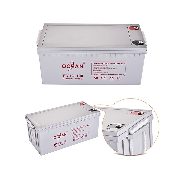 Electronics Storage Solar gel lead acid solar battery power supply batteries 12v 100ah