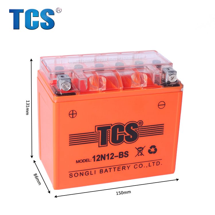 12N12 Motorcycle Battery Top Quality 12V Rechargeable Sealed Lead Acid Battery