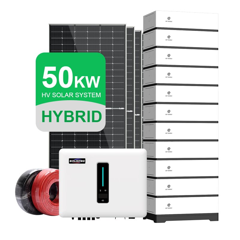 Industrial Solar Energy 10KW 100KW Germany PV Solution Grid Tied Solar Power Low Price Stackable Wall-Mounted 20KW 30KW 50KW