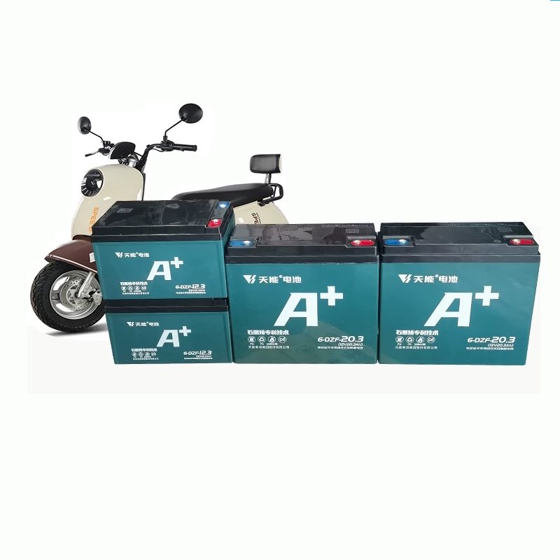 Tianneng Battery 12v12ah Lead Acid Battery 12v12.3ah A+ 6-DZF-12.3