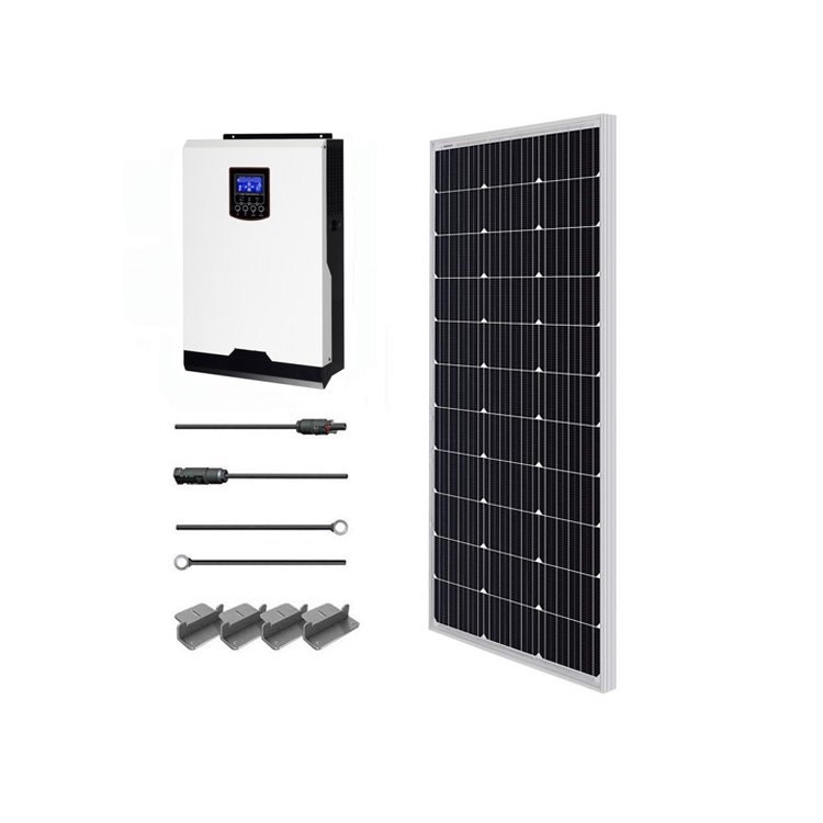 3Kw 5Kw Home Cheap 5 Kw 20 Kw 30Kw Energy Complete Panel On Grid Inverter Power 1Mw 25Kw On-Grid Solar System