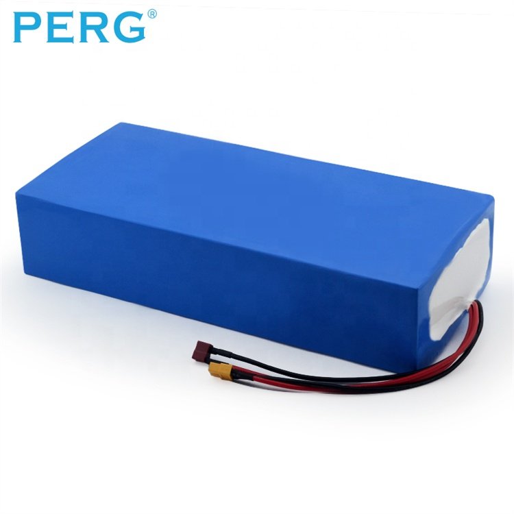 Customized 60v 11000mAh Lithium Ion E-Tools Battery 18650 16S4P Li Ion Electric Battery With flashing