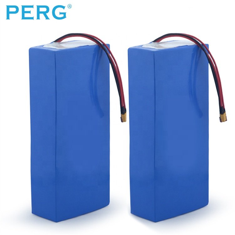 Customized 60v 11000mAh Lithium Ion E-Tools Battery 18650 16S4P Li Ion Electric Battery With flashing