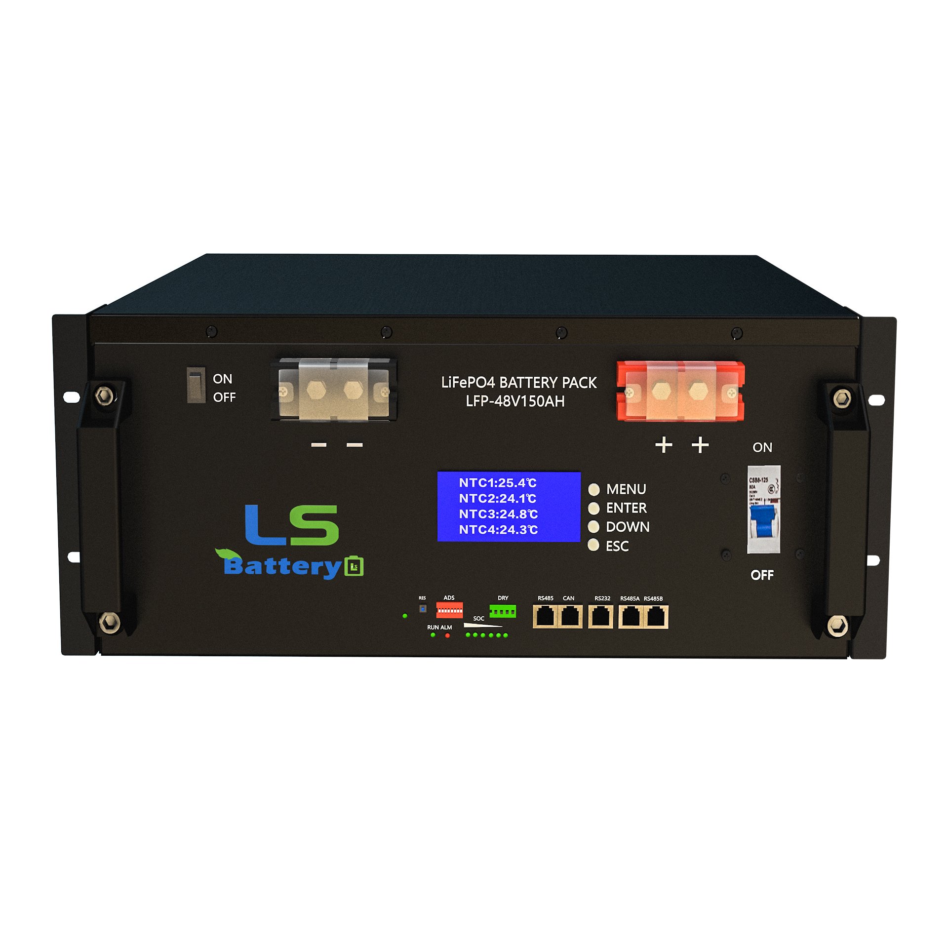 24v 100ah lithium ion battery 25.6V 200Ah LiFePO4 battery 24v 200Ah Server Rack LiFePO4 Battery
