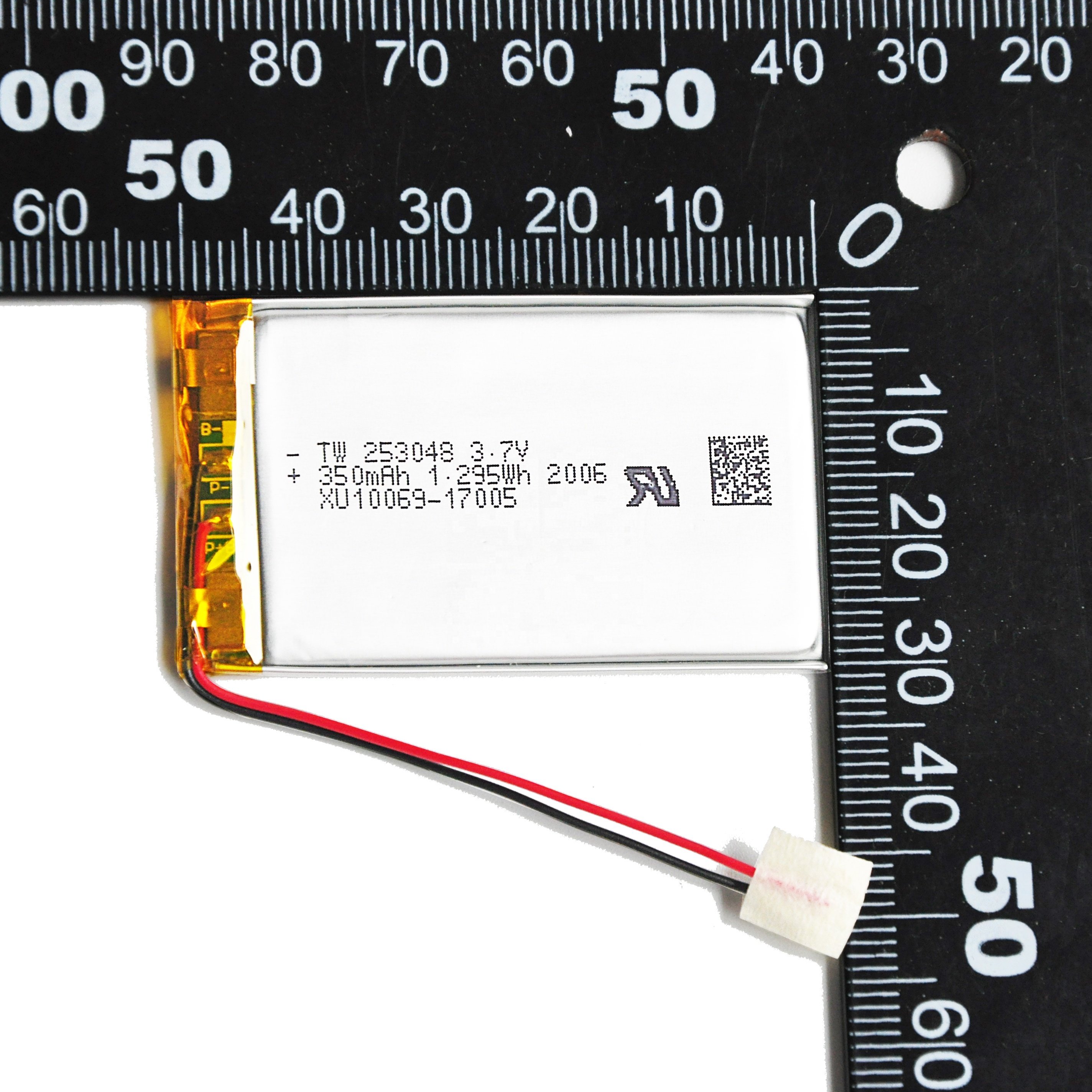 Ultra-thin TW253048 ShenZhen OEM ODM original factory wholesale 3.7V 340mAh 253048 Polymer Rechargeable Lithium Ion Battery