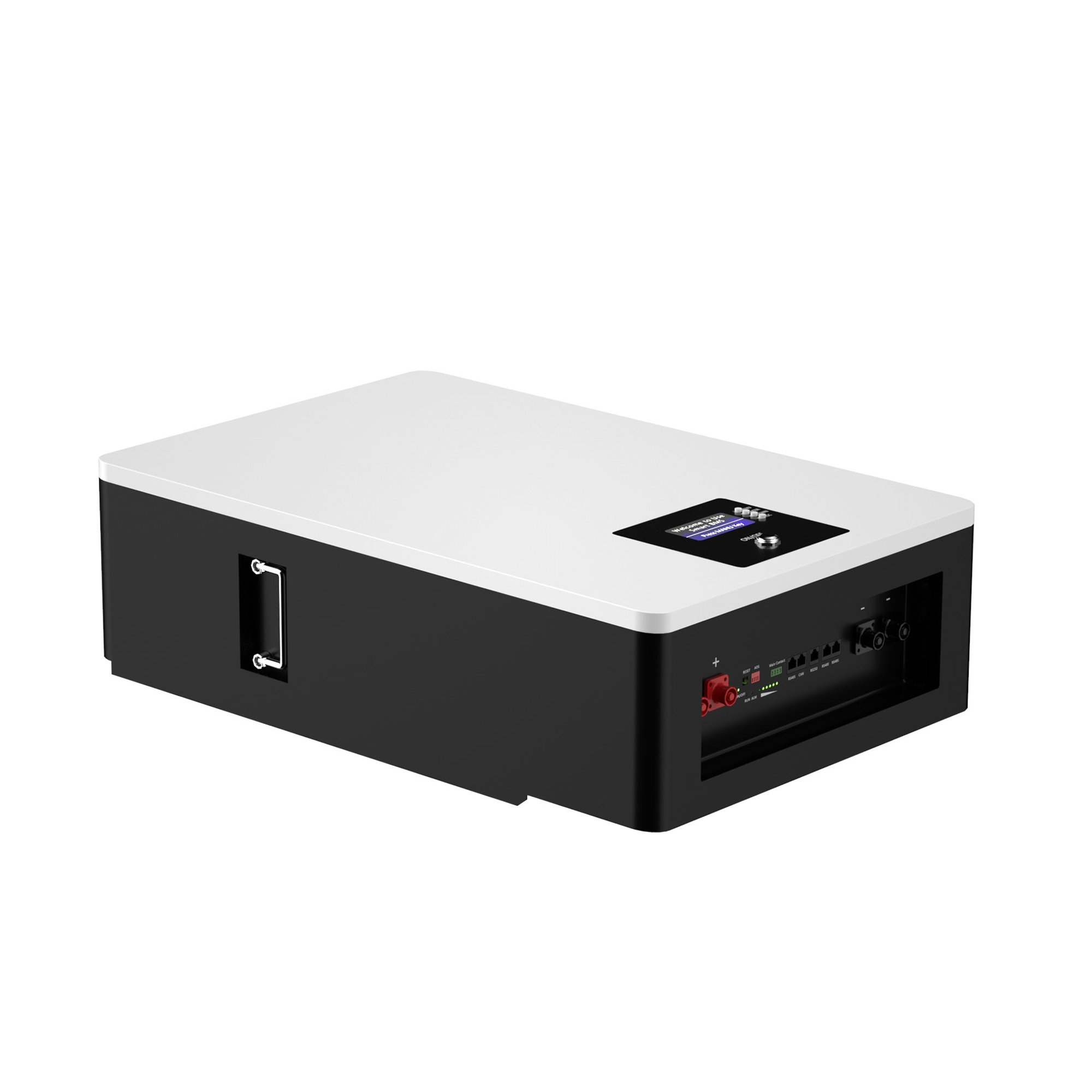 Lifepo4 Battery System 100Ah Wall Mount Lithium Ion Battery For Smart Home Storage System