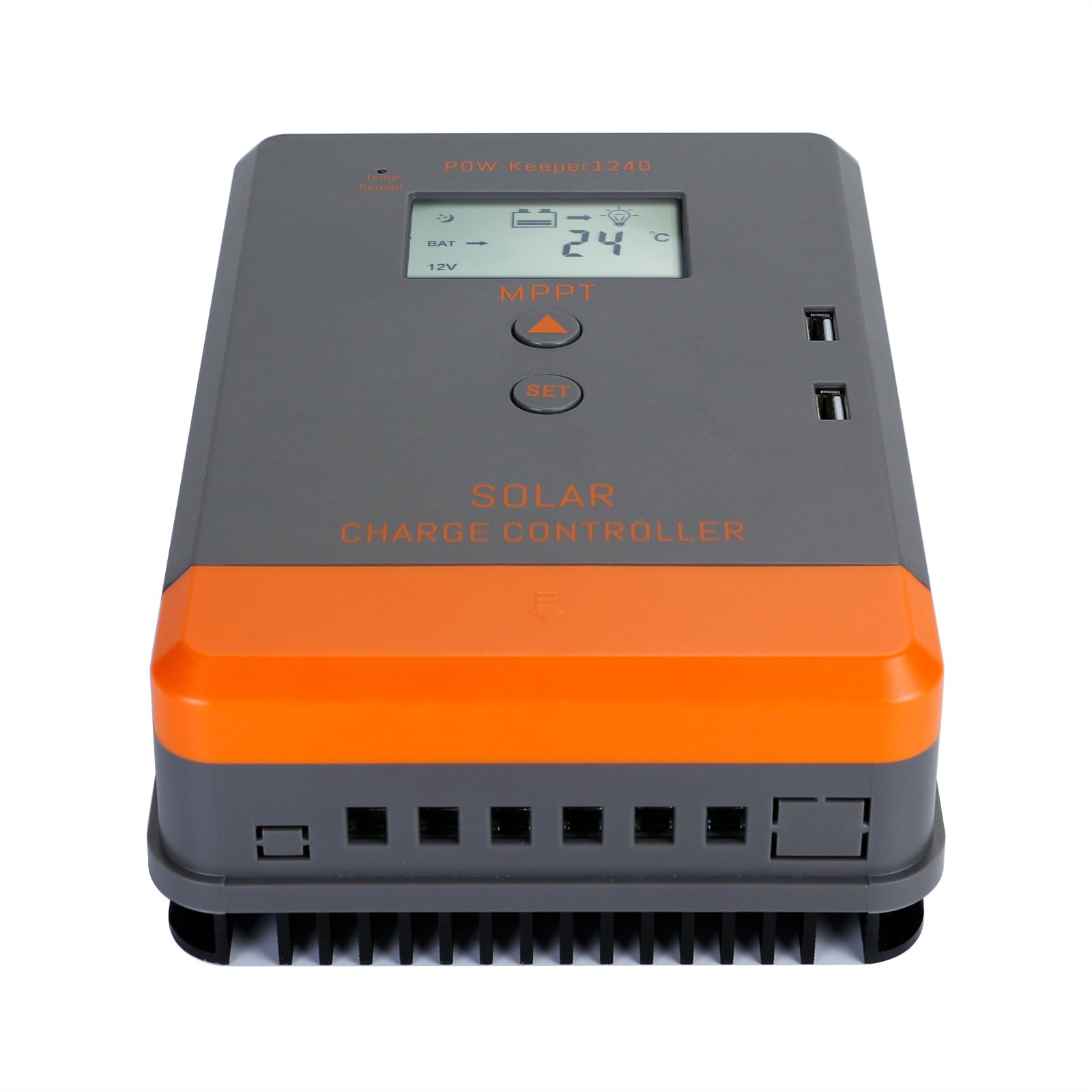 PowMr Solar Charger Controller 12V 24V Auto 20A 30A 40A Solar Controller MPPT Solar Charge Controller
