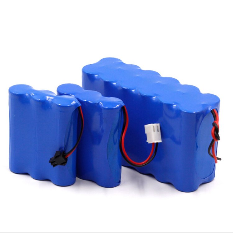 OEM Rechargeable 12 volt li-ion batterie li ion battery pack 18650 3S2P 11.1v 12v lithium battery 5200mah for LED light