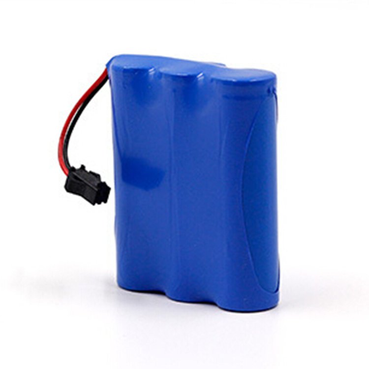 OEM Rechargeable 12 volt li-ion batterie li ion battery pack 18650 3S2P 11.1v 12v lithium battery 5200mah for LED light