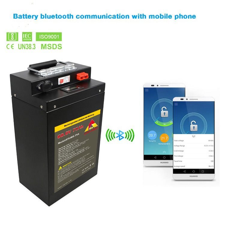 Electric Motorcycle Lithium Ion Battery pack 60V 75Ah 48V 20Ah 30Ah 72V 40Ah 50Ah 60Ah Golf cart