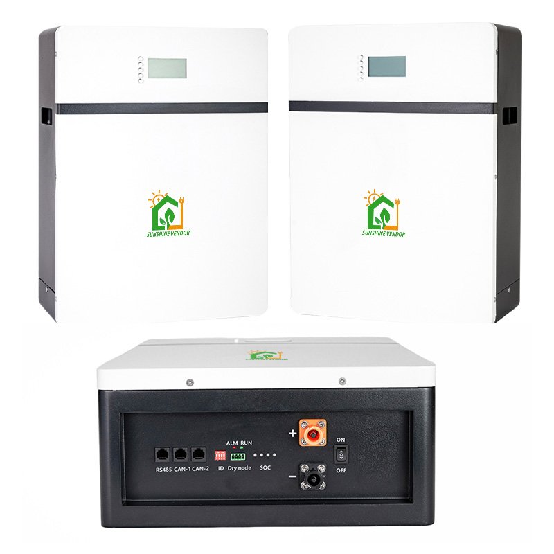 New Energy Solar Energy Storage System 51.2V 200Ah Lithium Ion Battery 48V Lifepo4 Battery 10Kwh solar battery house system