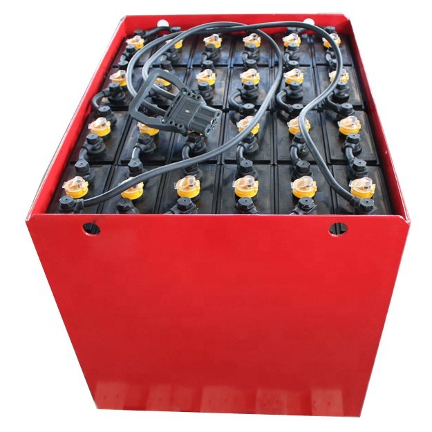 5PZS600 Forklift Battery / 48V 600Ah Forklift Battery Series PZS 198 Wide Lead Acid Battery