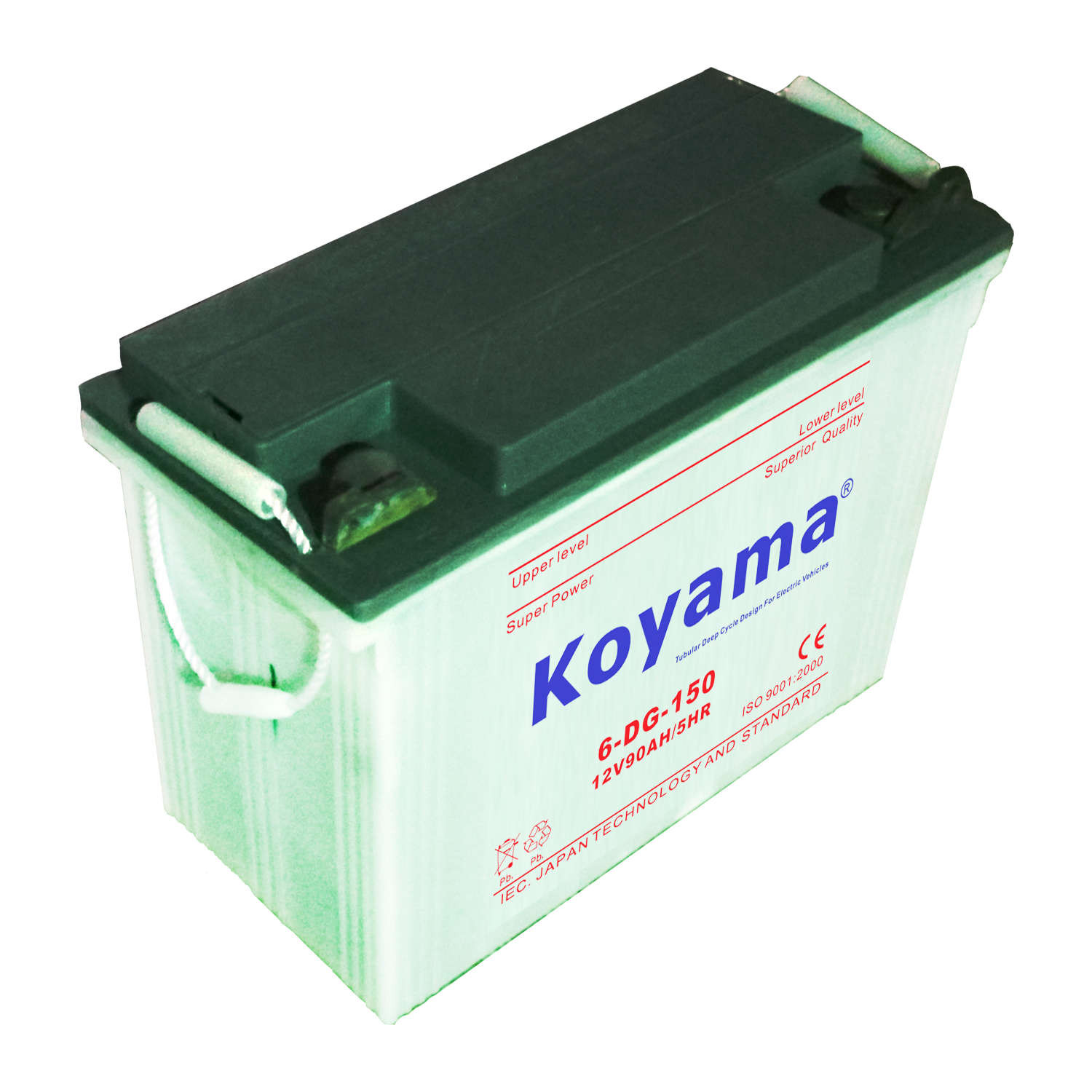 Long endurance electric tricycle motive power lead acid battery 12V 90AH 6-DG-150 for electric bicycle/scooter e-boat