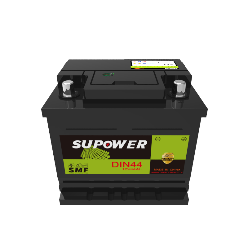 12V 44Ah lead acid battery OEM car maintenance-free battery SUPOWER DIN44 54017