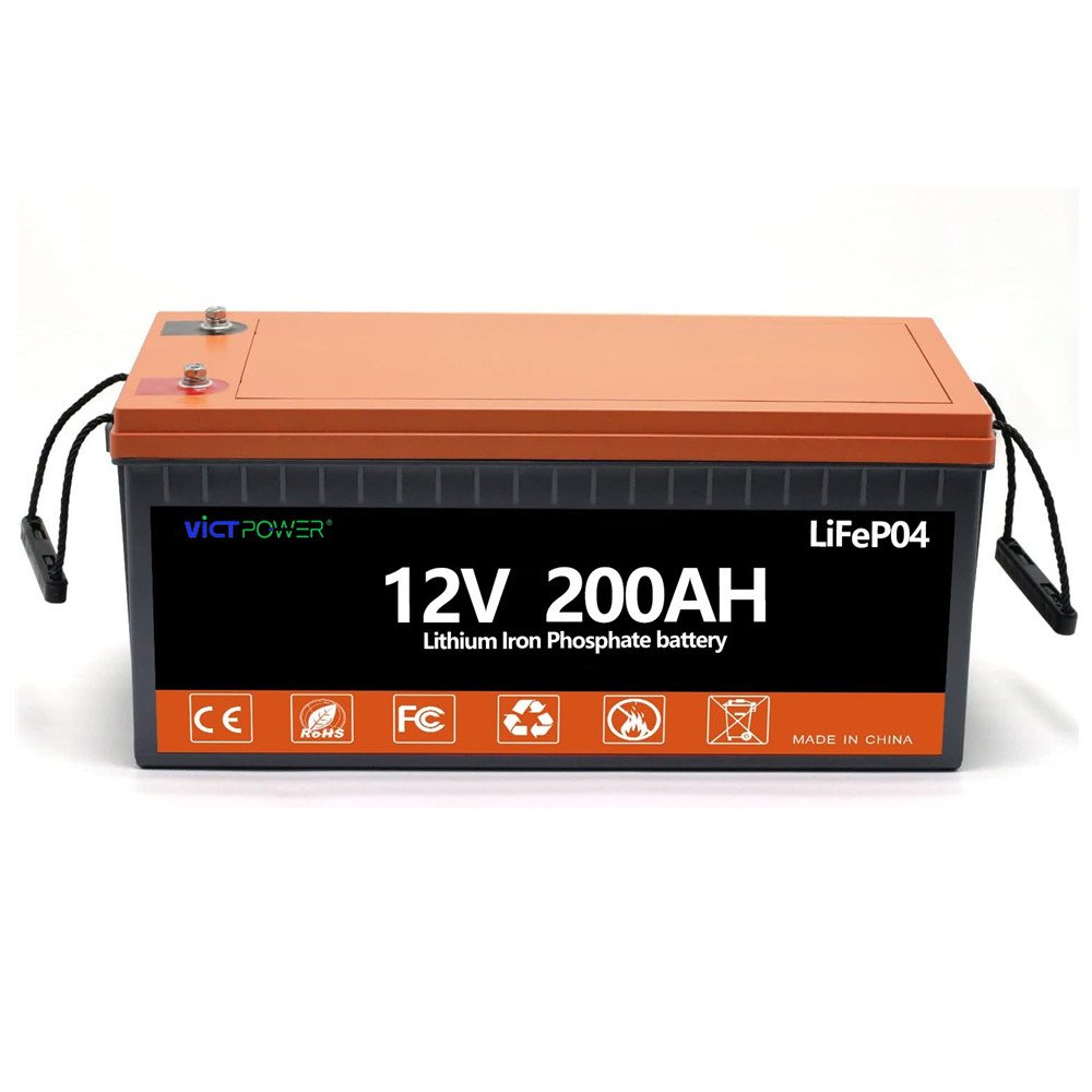 Deep Cycle Power 100Ah 300Ah 400Ah 200Ah Lifepo4 Battery 12V Lithium Ion Batteries Pack With Bms For Lead Acid Replacement