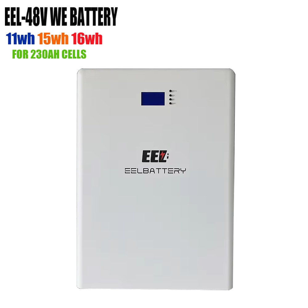 Solar wall-mounted energy storage battery 48v 340ah lipo4 battery pack 51.2v home Bluetooth lithium iron phosphate battery pack