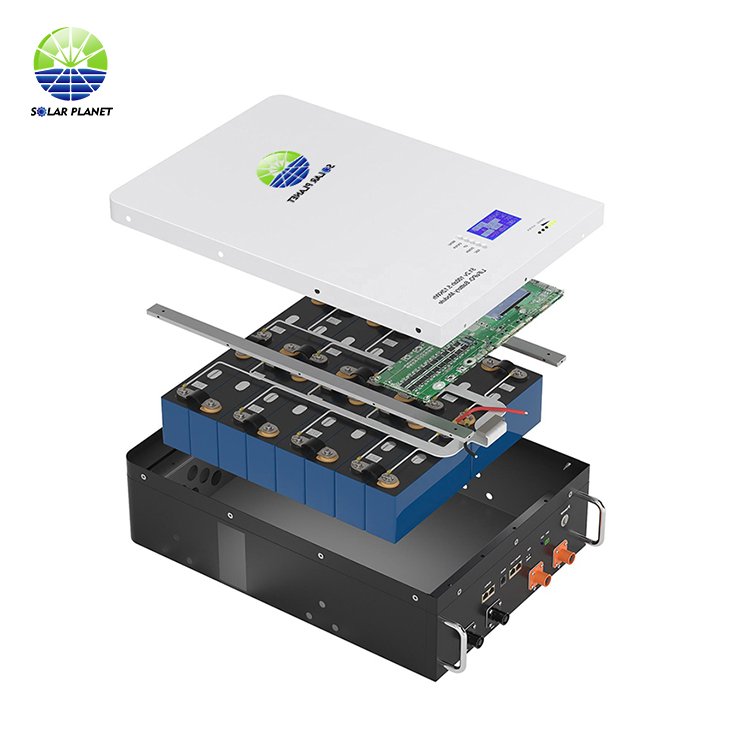 SOLAR PLANET Solar Wall-mounted 10kwh 72v 300ah 500ah lifepo4 battery 48v 100ah lithium ion battery for house Solar system
