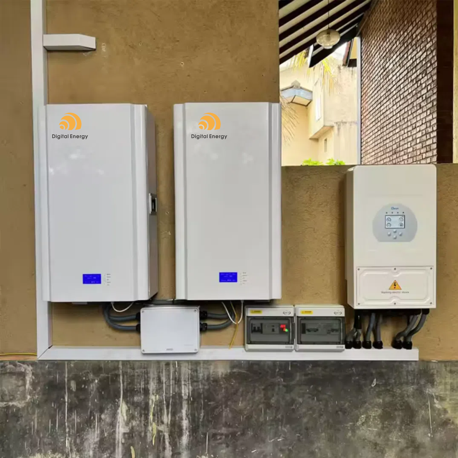 Easy to Install 5kWh Wall Mount Lithium Ion Battery 48V 100Ah Power Wall Energy Storage Battery Pack