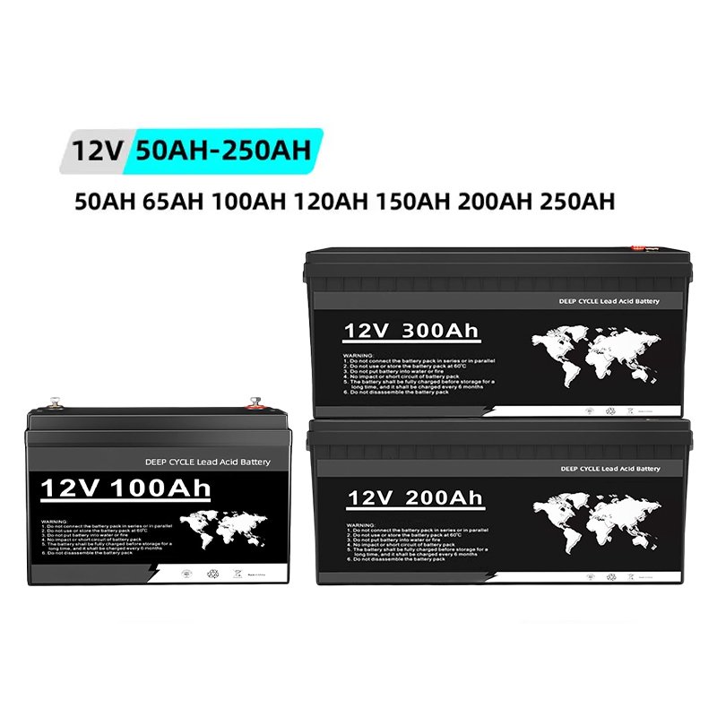 FamlinkPower Solaire Energy Storage Gel Battery 12V 200Ah 100Ah Lead Acid Battery 400Ah 300Ah Solar Battery