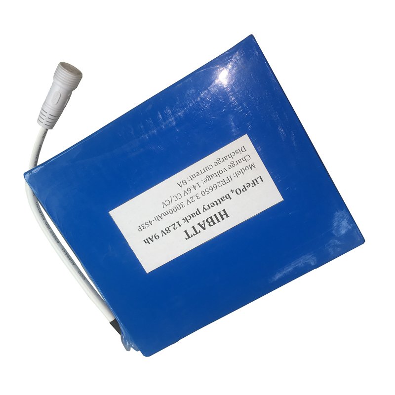 12.8V High-Capacity Polymer Lithium Battery Solar Battery Portable Rechargeable Outdoor Battery