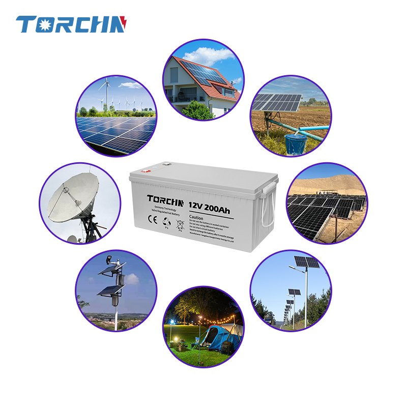 solar gel battery 12v 200ah 250ah 300ah Deep Cycle Battery for solaire 12v 200ah gel