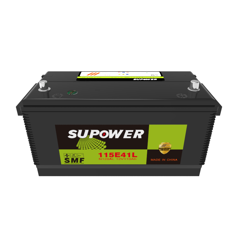 12V 110Ah lead acid battery OEM car maintenance-free battery SUPOWER 115E41