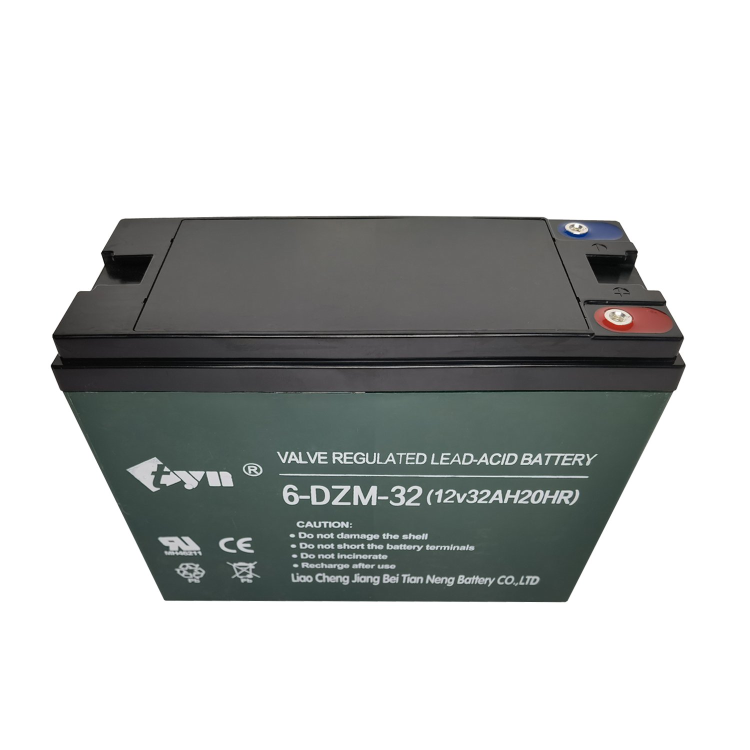 The 12V32Ah Lead-acid Battery suitable for tricycle.