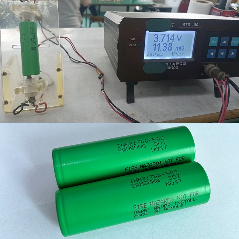 Inr21700 5000mAh 45A 3.6V battery lithium ion INR21700 high Rate Good Consistency 21700 50S Battery for E-bike Scooter