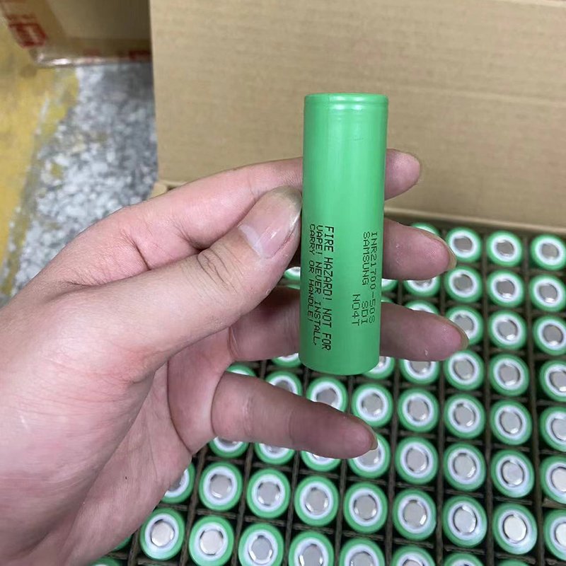 Inr21700 5000mAh 45A 3.6V battery lithium ion INR21700 high Rate Good Consistency 21700 50S Battery for E-bike Scooter