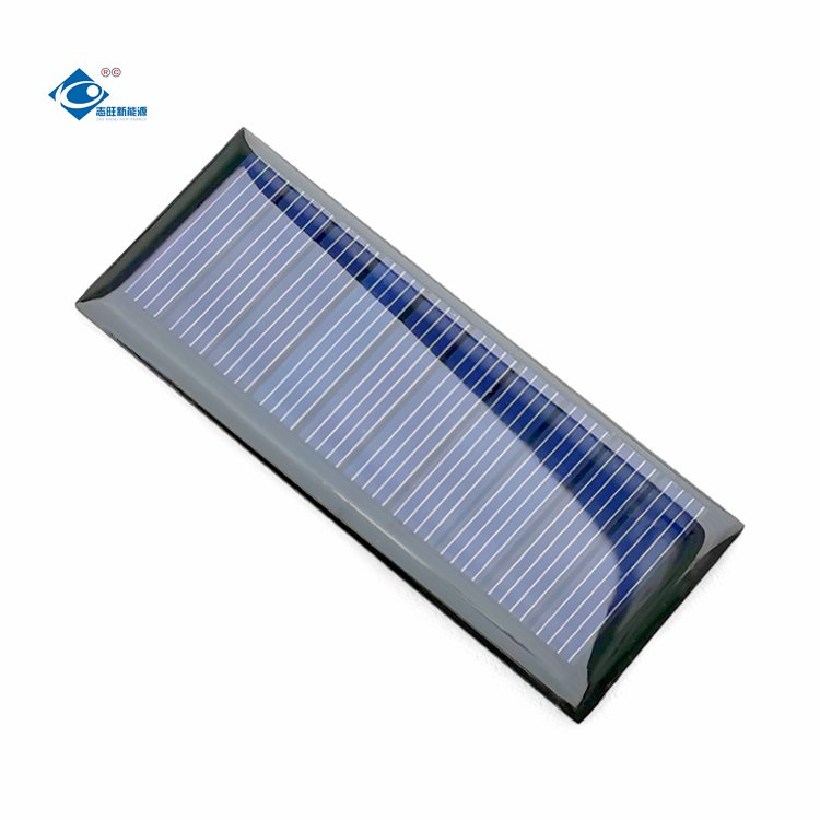 0.23W Epoxy Resin Solar Panel ZW-74529 Portable Solar Laptop Charger 5V Mini Customized Epoxy Solar Panel