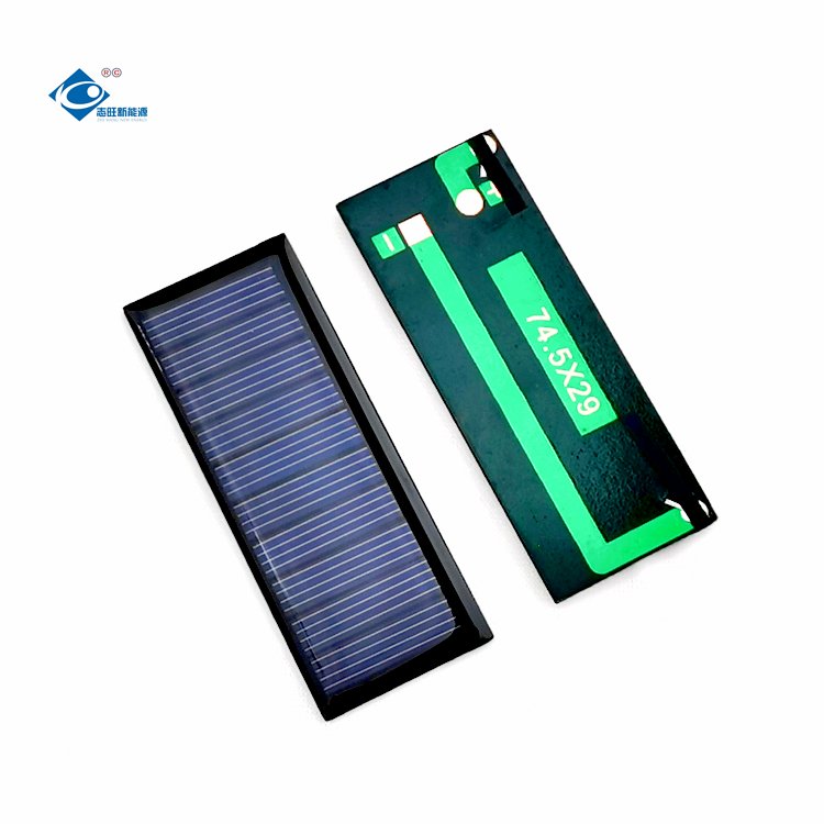0.23W Epoxy Resin Solar Panel ZW-74529 Portable Solar Laptop Charger 5V Mini Customized Epoxy Solar Panel
