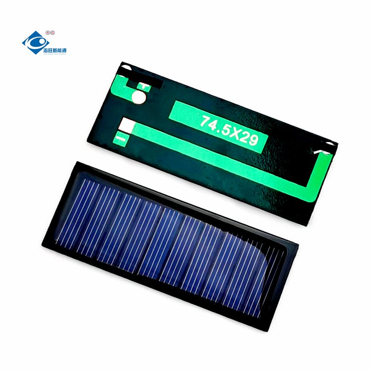 0.23W Epoxy Resin Solar Panel ZW-74529 Portable Solar Laptop Charger 5V Mini Customized Epoxy Solar Panel