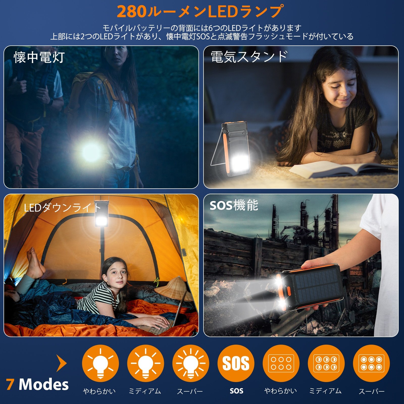 Multifunctional Hand Crank Radio Emergency Disaster Prevention Solar Charger 10000mAh 8000mah Portable Mobile Power Bank