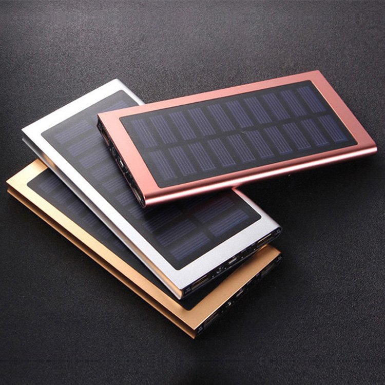 10000mah Solar Power Bank External Battery 2 USB Powerbank Portable Mobile phone Solar Charger