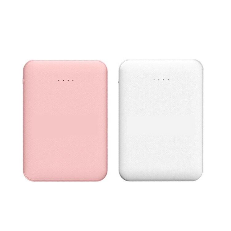 Portable Mobile Phones Charger Powerbanks 5000mah Mini Slim Usb Charging Earphone Power Bank