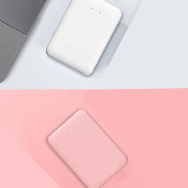 Portable Mobile Phones Charger Powerbanks 5000mah Mini Slim Usb Charging Earphone Power Bank