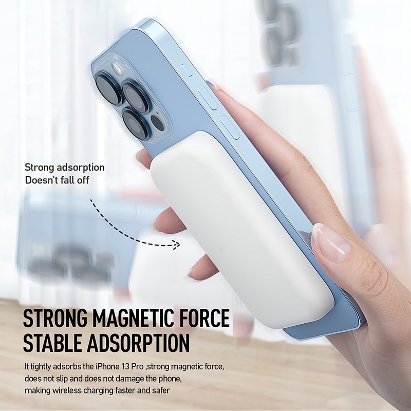 Portable Power Bank Magnetic Wireless Fast Charging 5000mah 10000mah Powerbank for iPhone 11 12 13 14