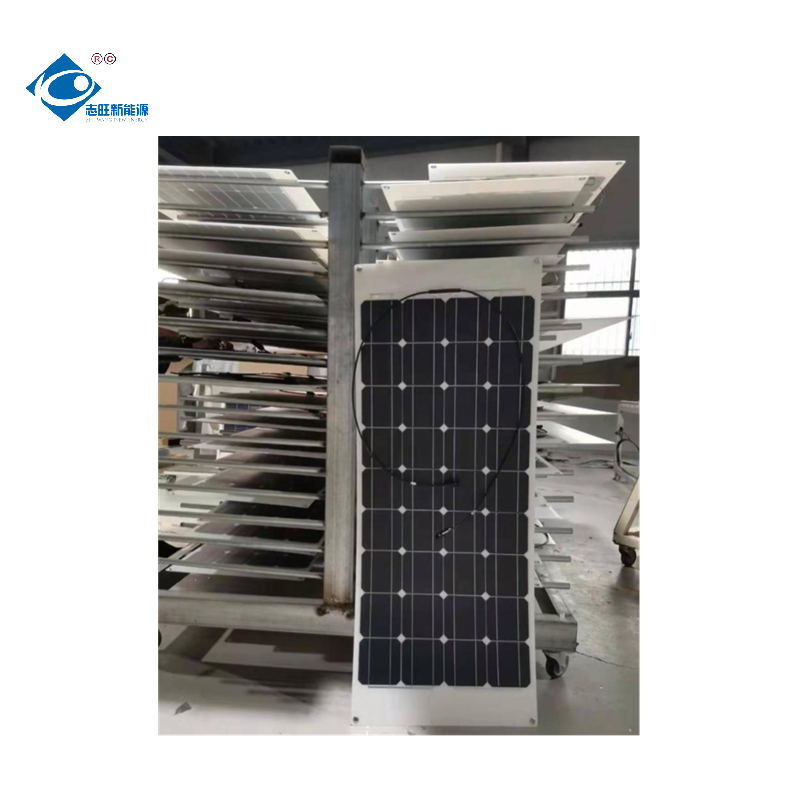 100W ETFE Flexible Solar panel ZW-100W-18VF Portable Folding Solar Power Charger 18V Mono RV Camping Solar Panel Blanket