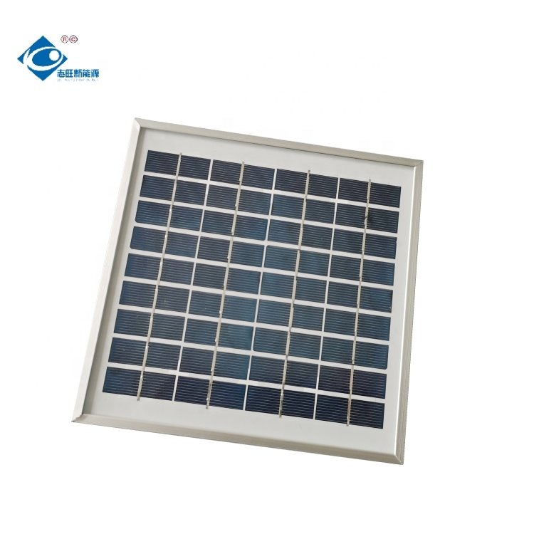 3.5W Poly Glass Laminated Solar Panel ZW-3.5W-18V Portable Mobile Phone Solar Panel Charger 18V Transparent Glass Solar Panel