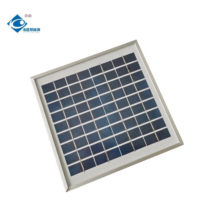 3.5W Poly Glass Laminated Solar Panel ZW-3.5W-18V Portable Mobile Phone Solar Panel Charger 18V Transparent Glass Solar Panel