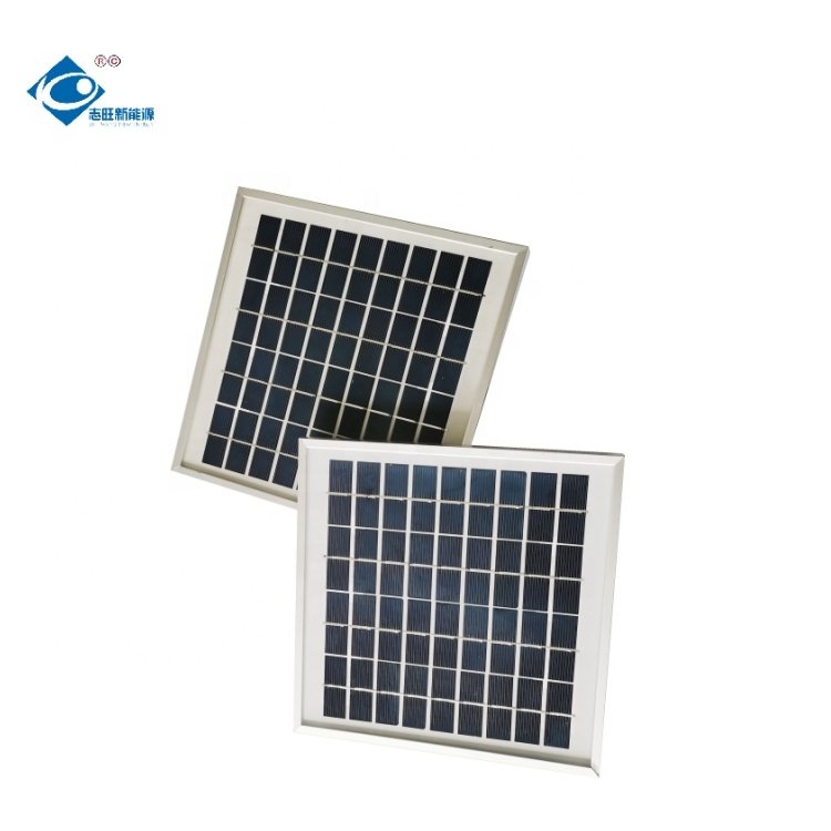3.5W Poly Glass Laminated Solar Panel ZW-3.5W-18V Portable Mobile Phone Solar Panel Charger 18V Transparent Glass Solar Panel