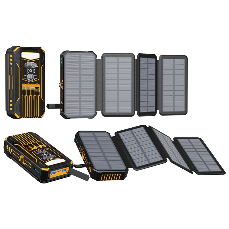 US USA Stock Quick Selling High Capacity 36000mAh Battery Solar Power Bank Fast Charger For Mobile Phone Wireless