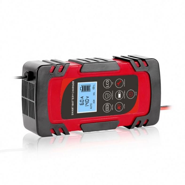 12V/24V smart car battery charger intelligent repair battery charger for AGM and GEL battery with good quality