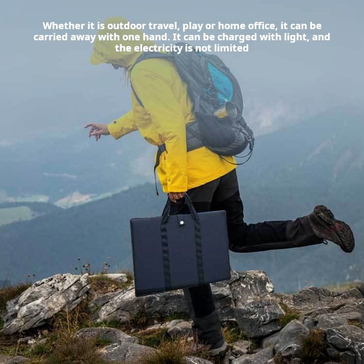 60w to 500w 18v Foldable Solar Panel Bag Portable Solar Panel Charger for RV and Outdoor Camping