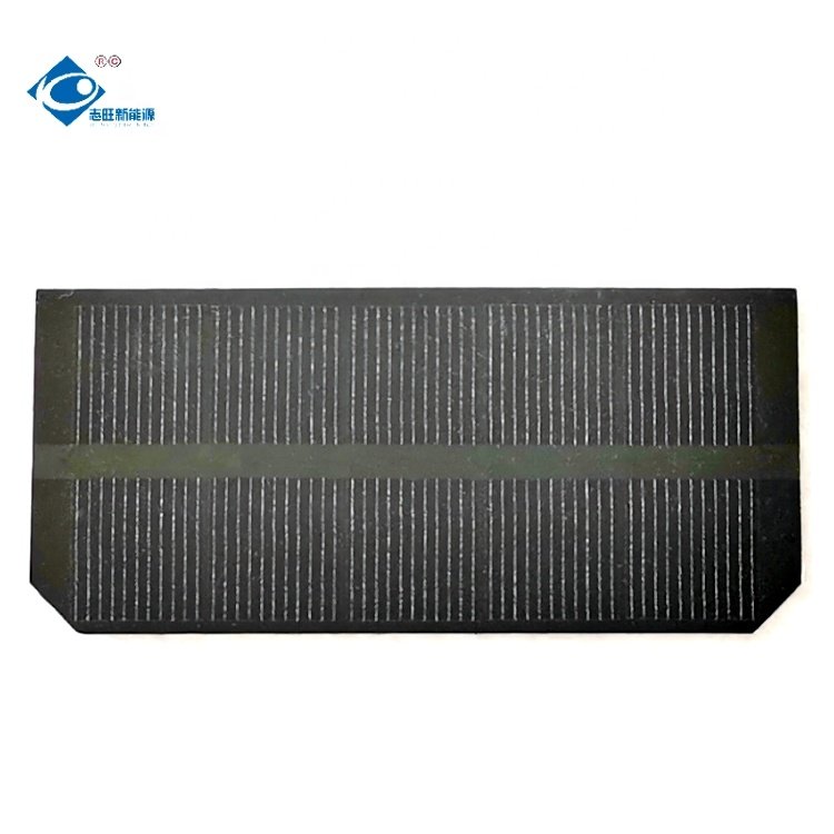 0.59W Semi-Flexible Solar Panels ZW-8940-2.5V Mini Portable Solar Panel Charger 2.5V Customized PET Solar Photovoltaic Panel