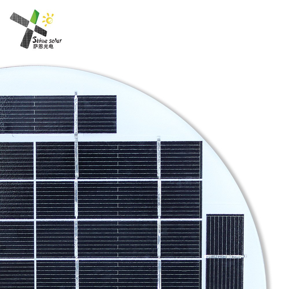Outdoor solar charger 5W 10W 6V 12V high quality portable mini solar panel round square power poly cells mobile solar charger