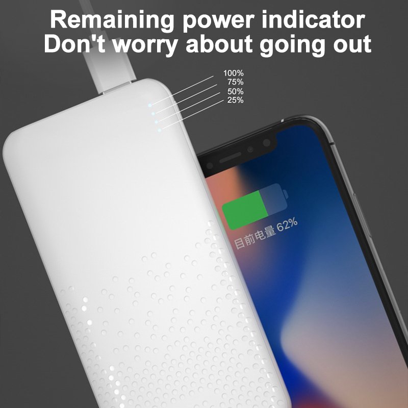 LANY Hot Selling 10000mah Power Banks Portable Charger Powerbank 10000 Mah Powerbank Led External Battery For Phone