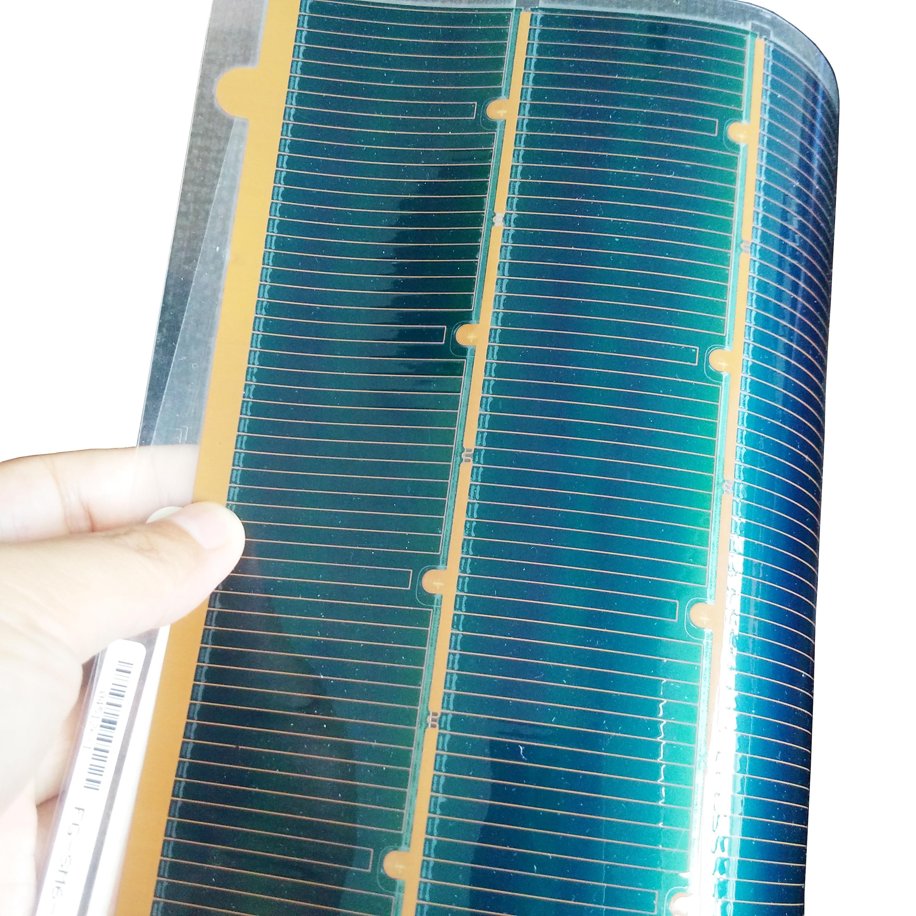 Thin Film Ultra Light Flexible Solar Paper Panel With Global Solar CIGS Cell